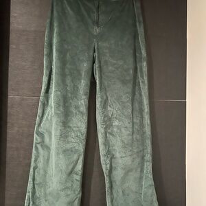 Madewell Green Corduroy Trousers